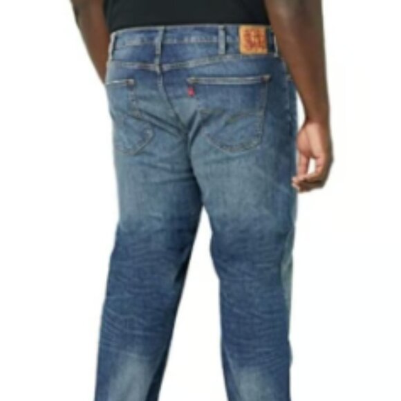 LEVI'S 559 Men's Relaxed Straight Cropped Blue Denim Jeans Size 46x25 - Picture 9 of 12